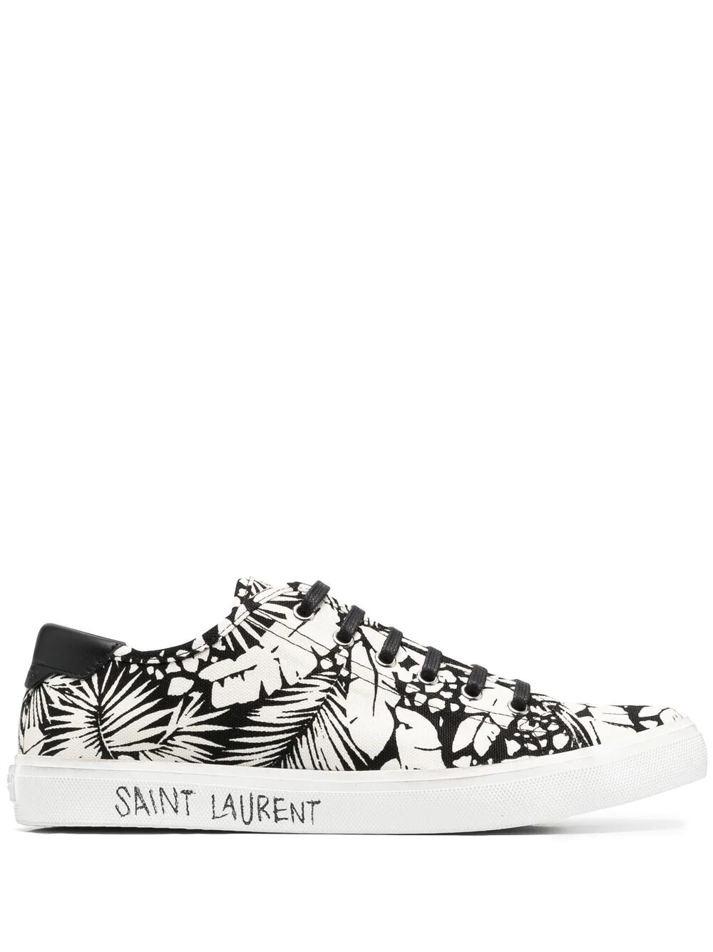 Malibu foliage-print sneakers - 1