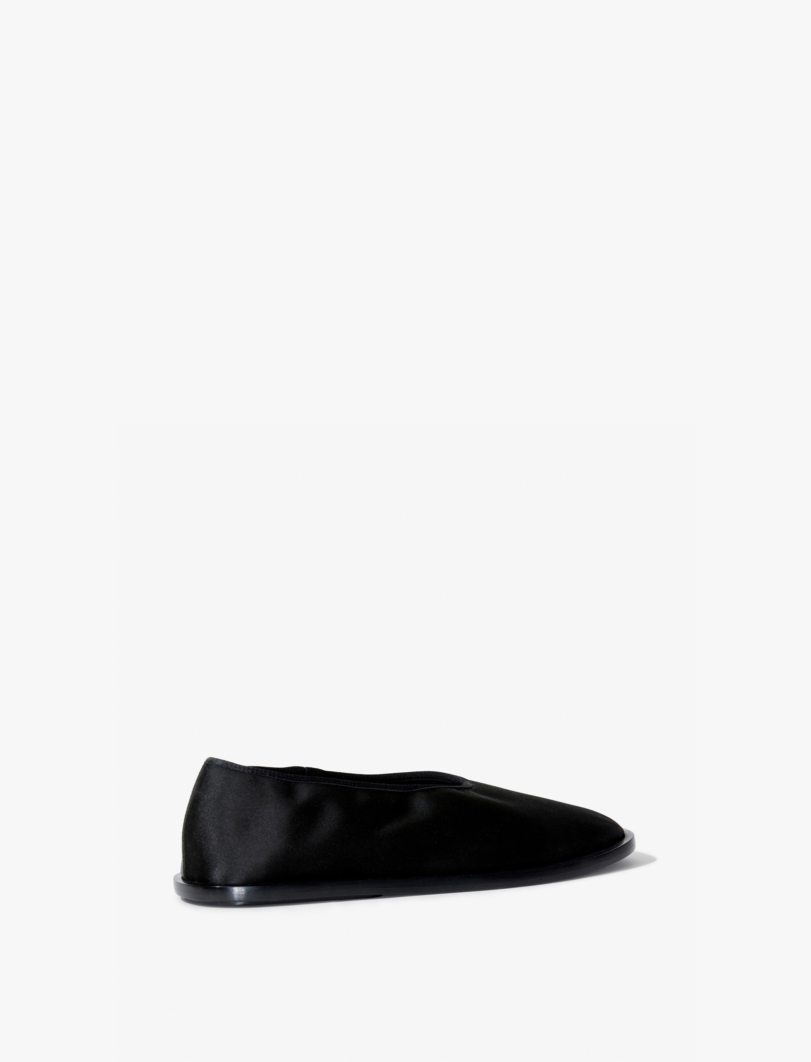 Soft Square Slippers in Satin - 3