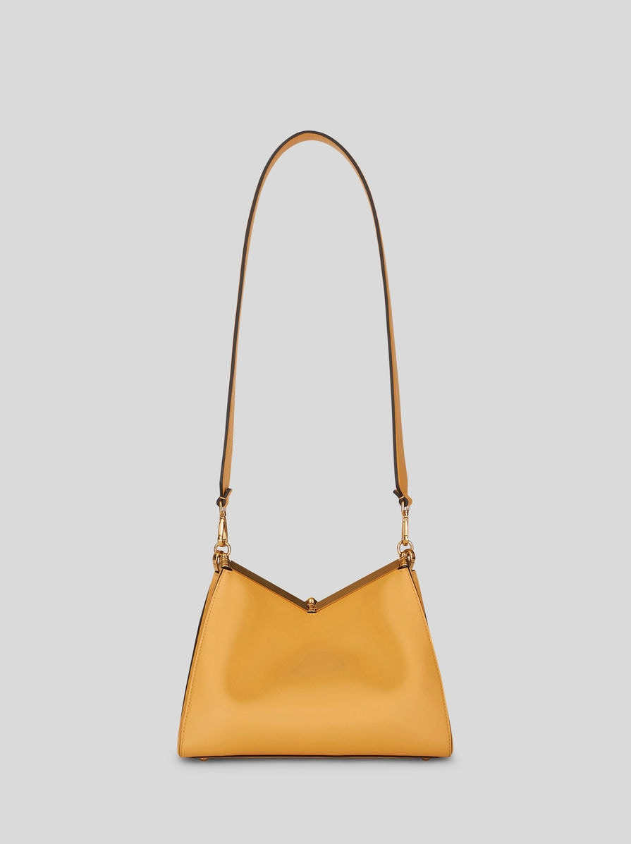 MEDIUM LEATHER VELA BAG - 5