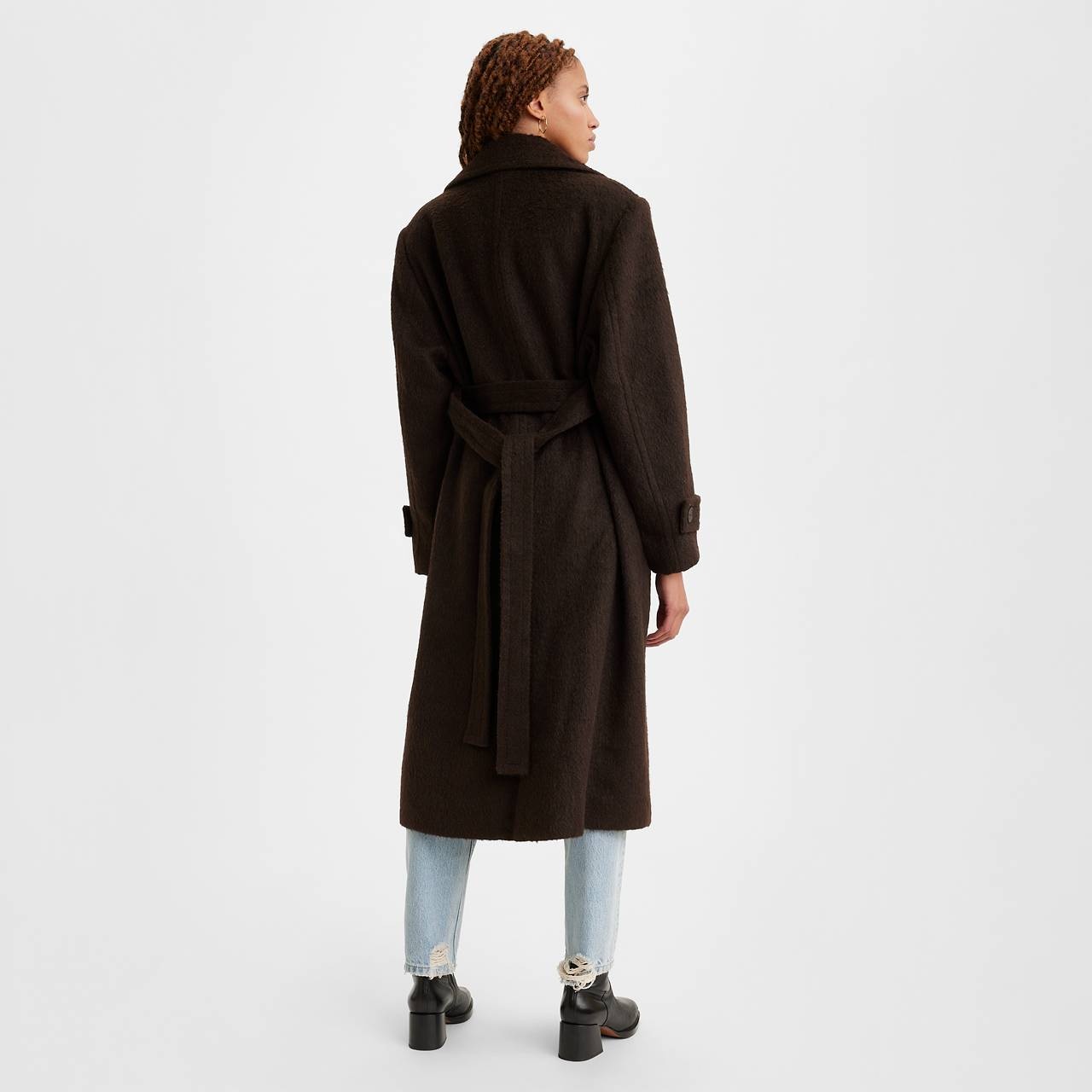WOOLY TRENCH COAT - 3