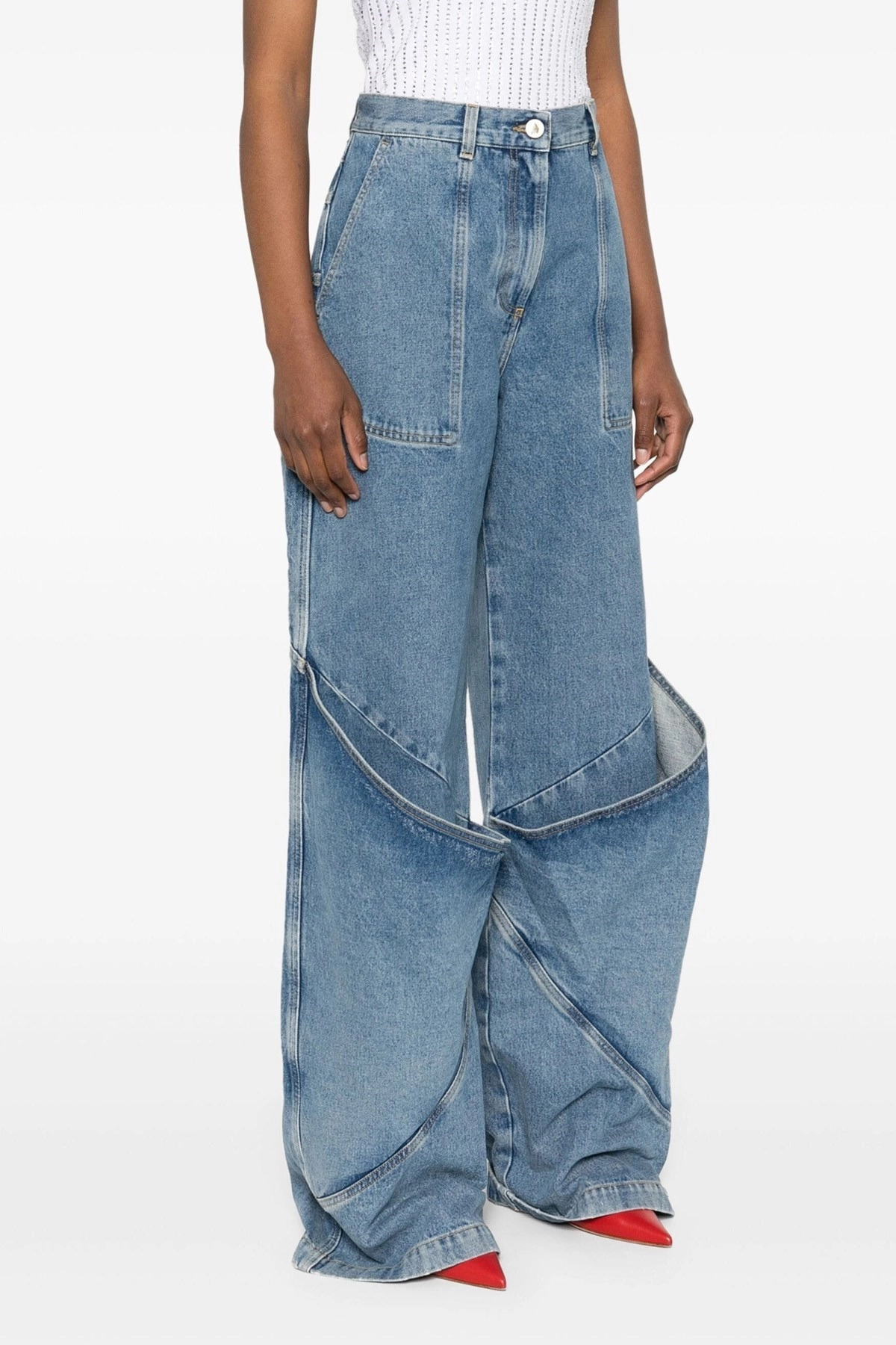 Maxi pocket jeans - 2
