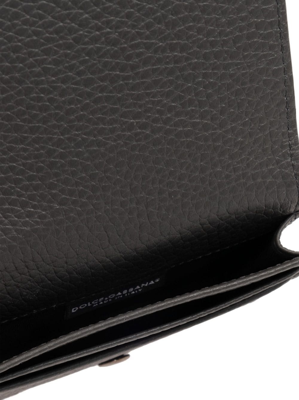 logo-embossed leather wallet - 4