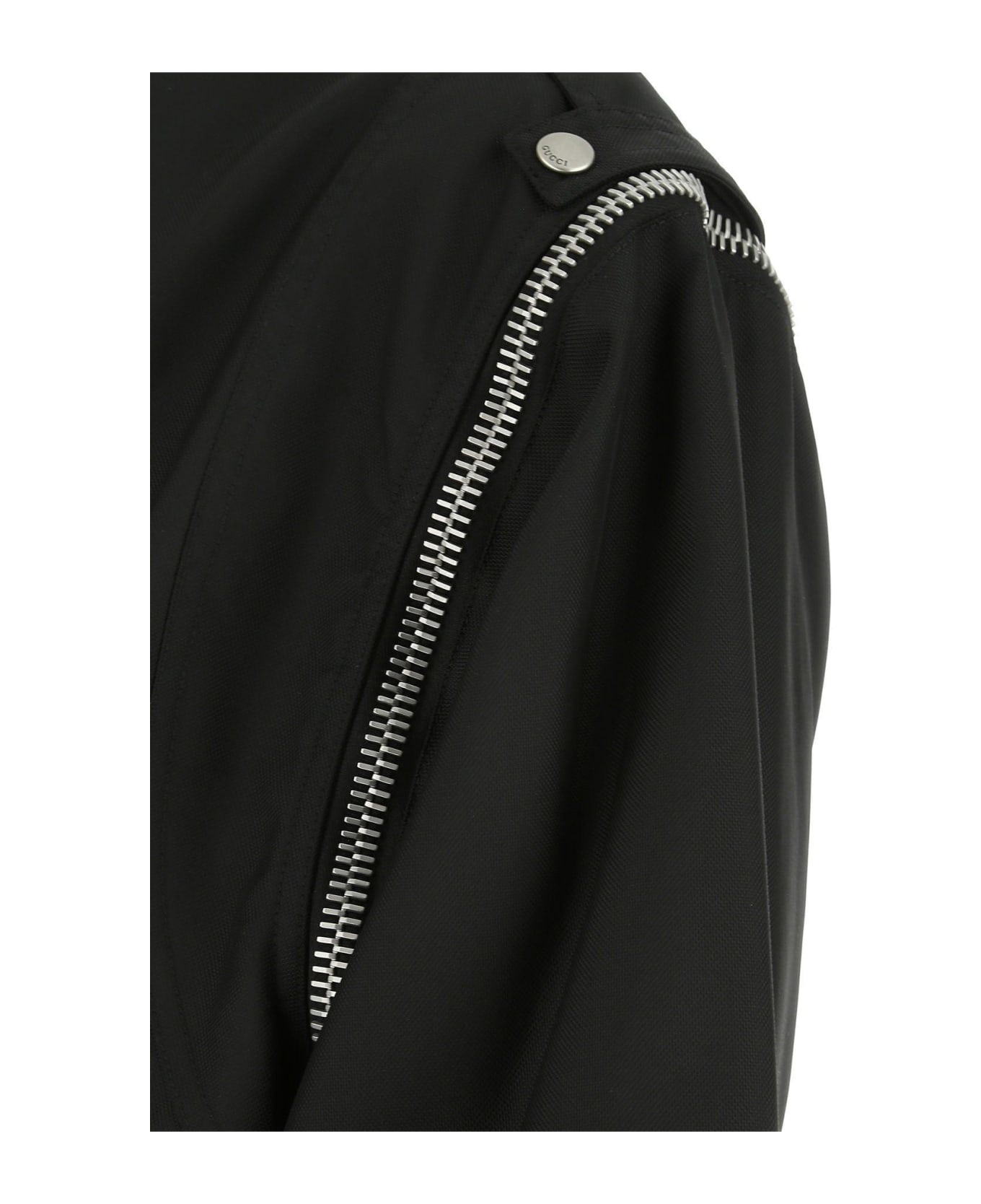 Black Nylon Jacket - 3