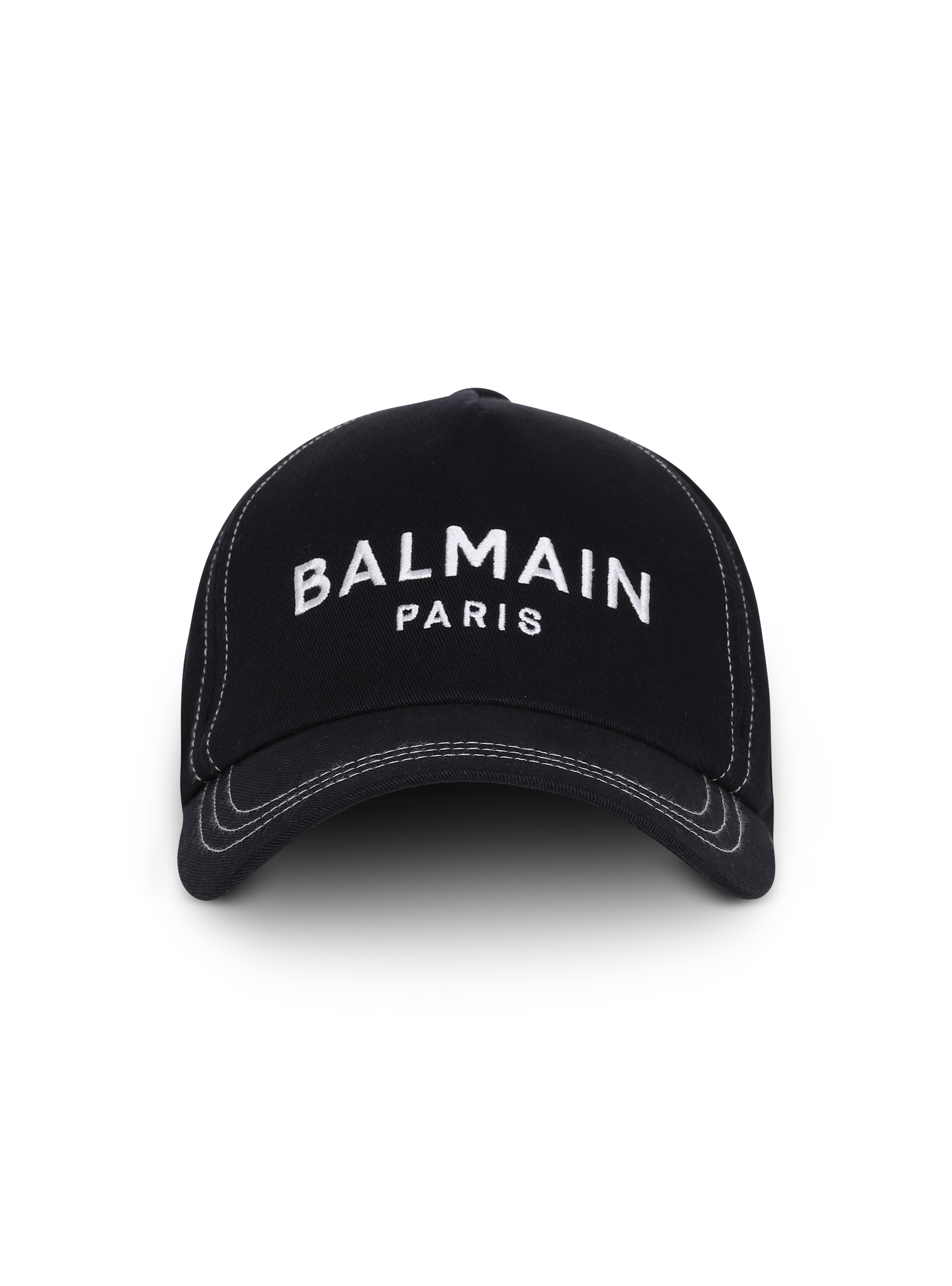 Embroidered Balmain Paris cap - 1