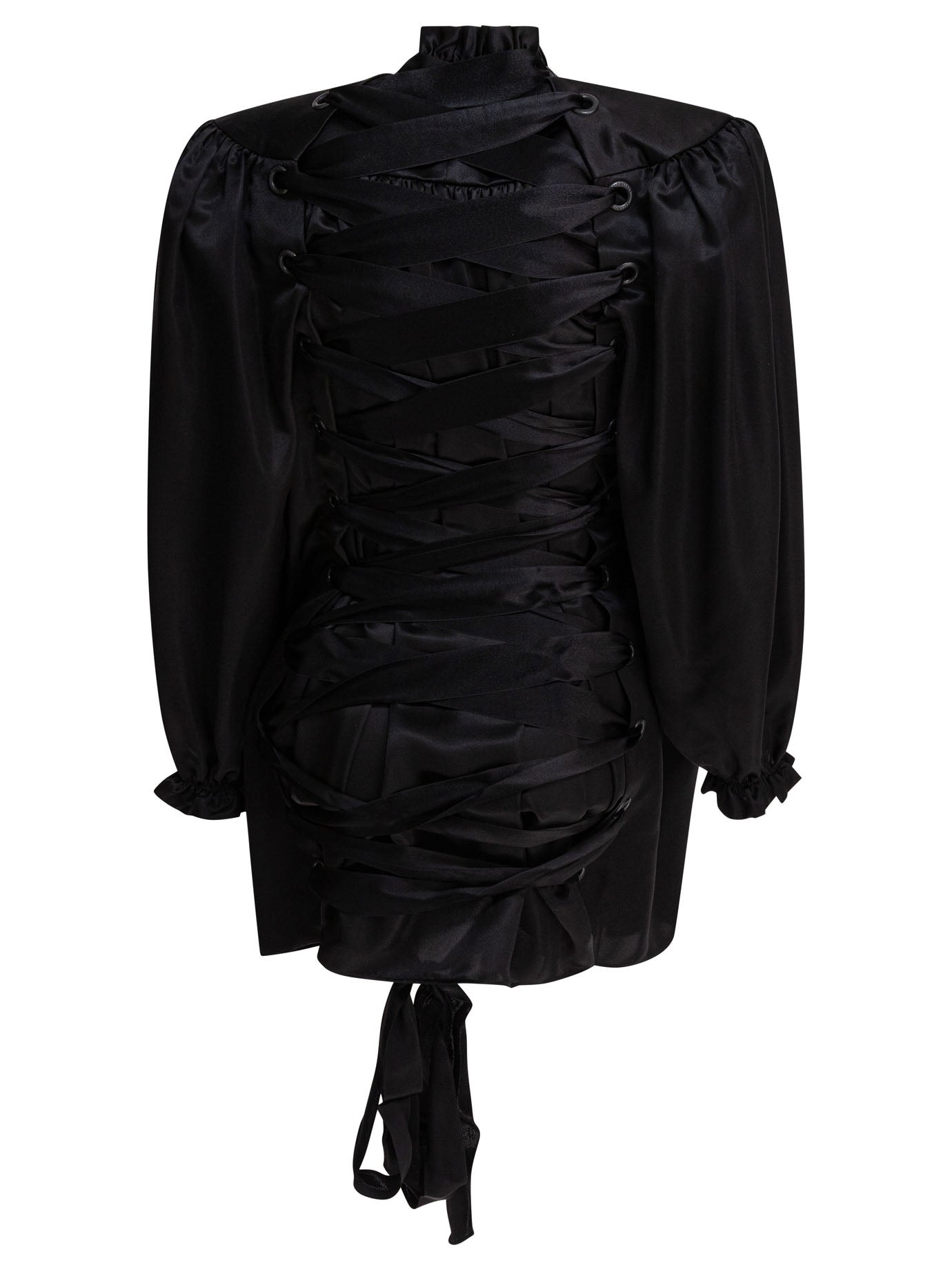 Balenciaga Lace-up Blouse - 2