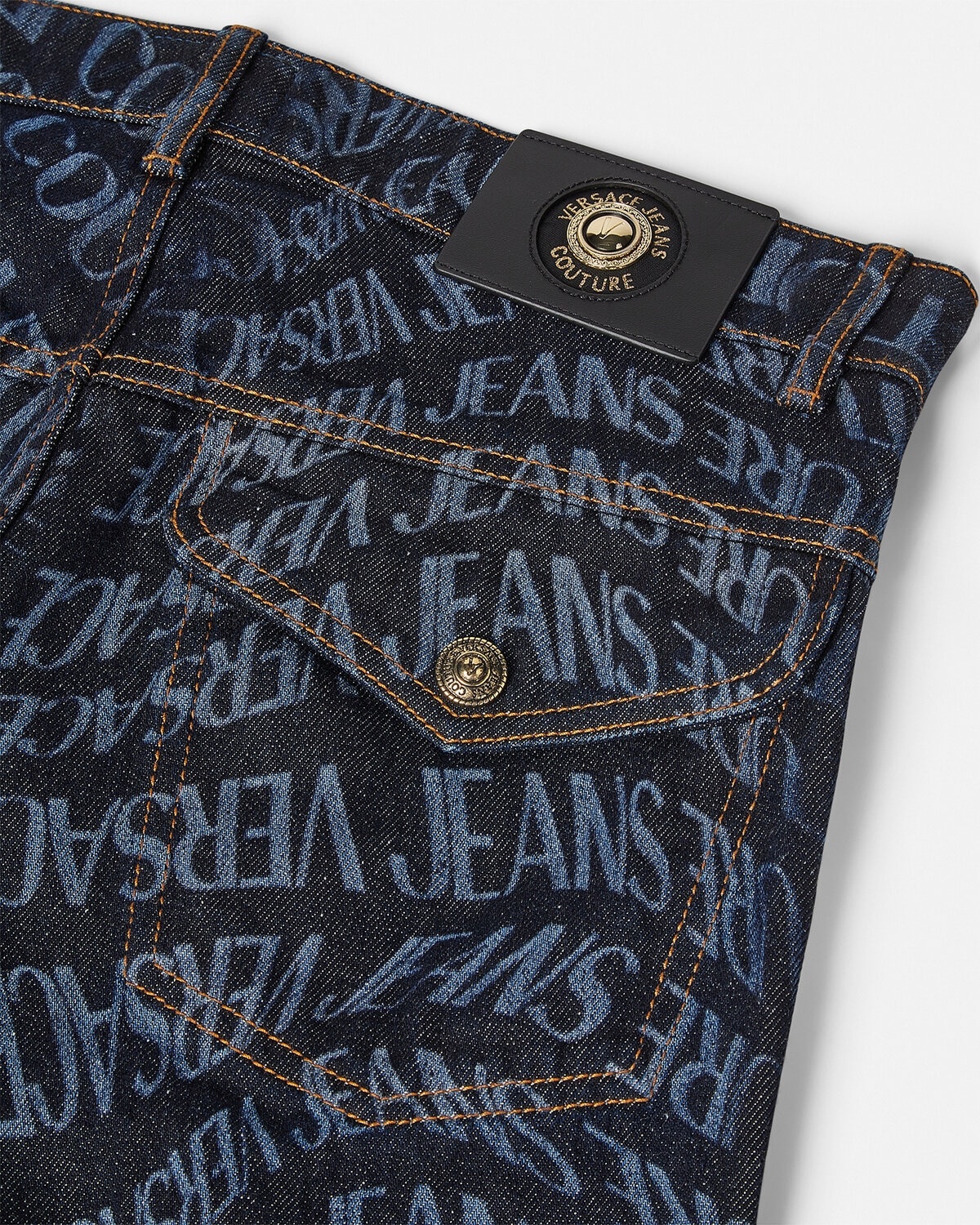 Liquify Logomania Slim-Fit Jeans - 4