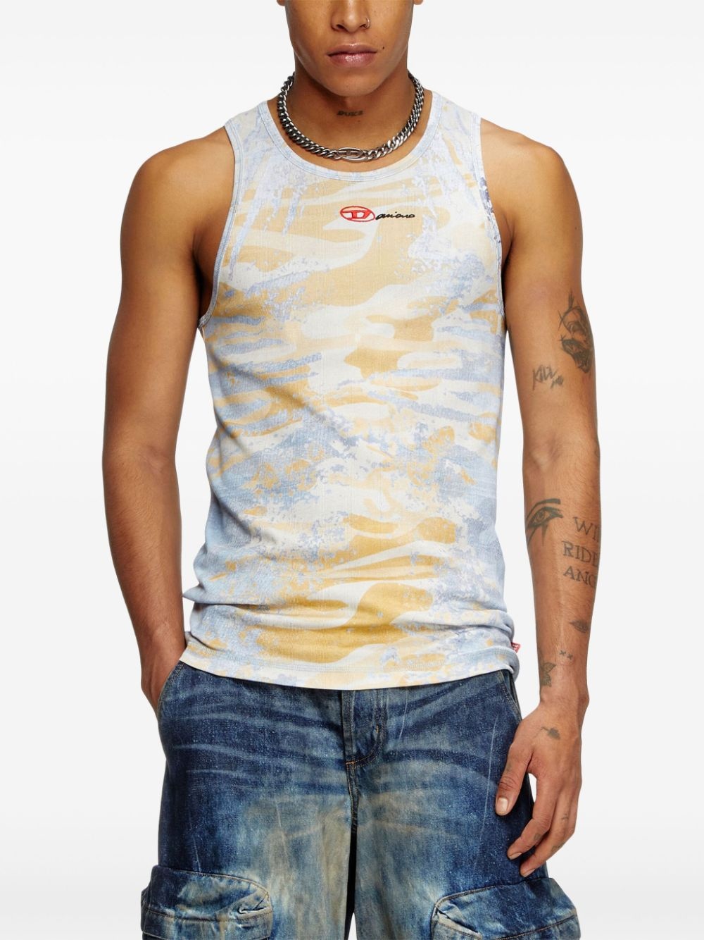 x Damiano David T-Lifty tank top - 4