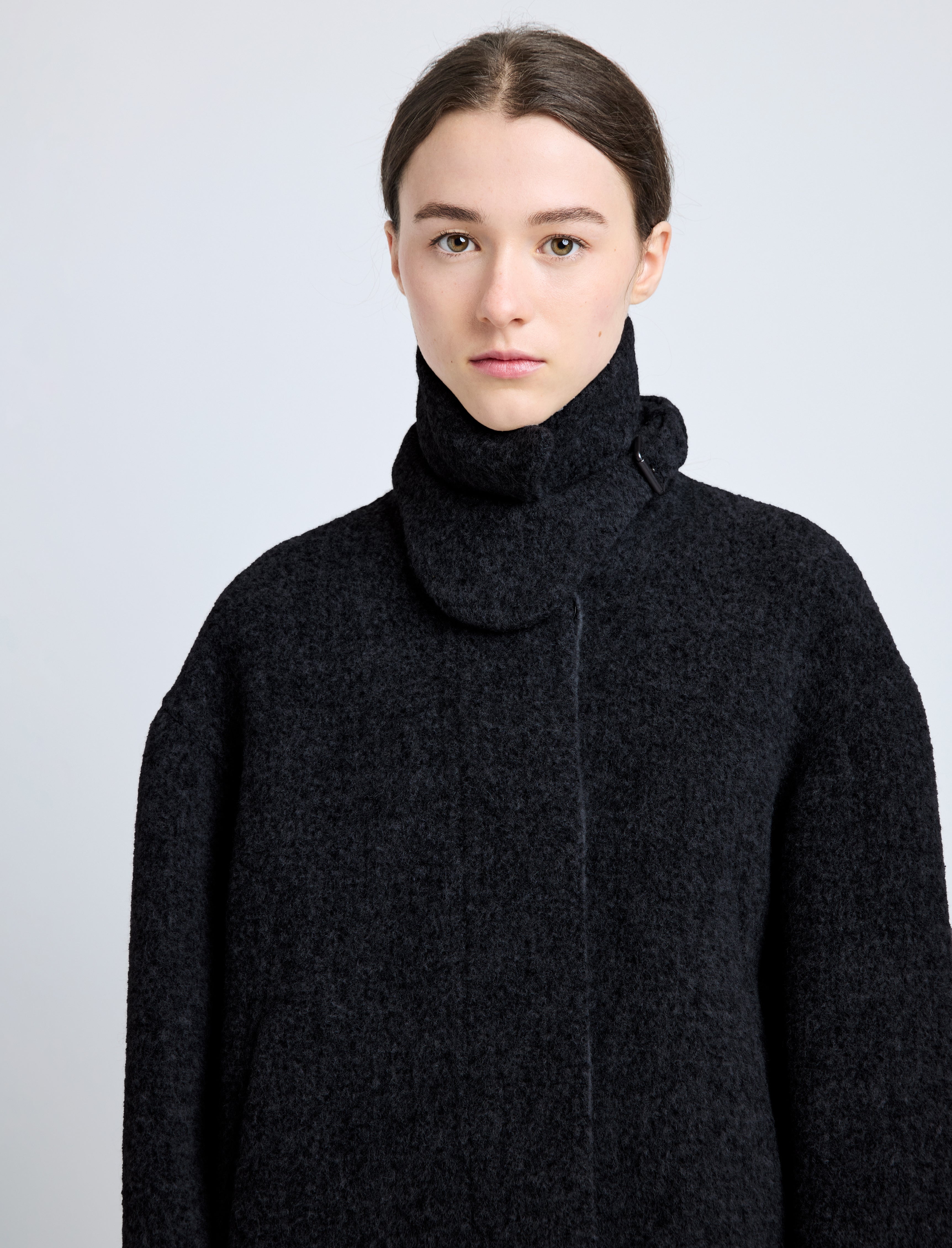 Darcy Jacket in Brushed Wool Cashmere - 6