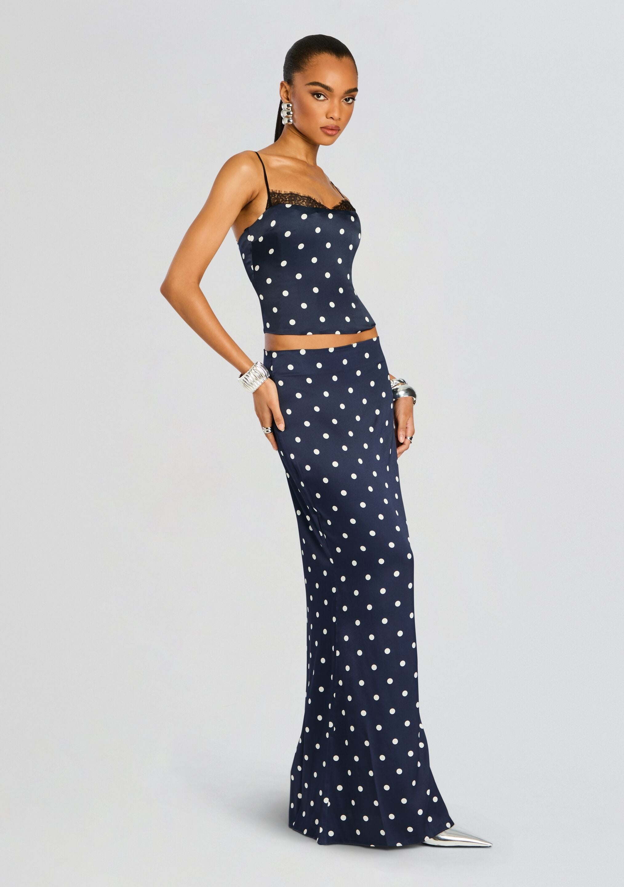 DARLA SILK SKIRT - 4