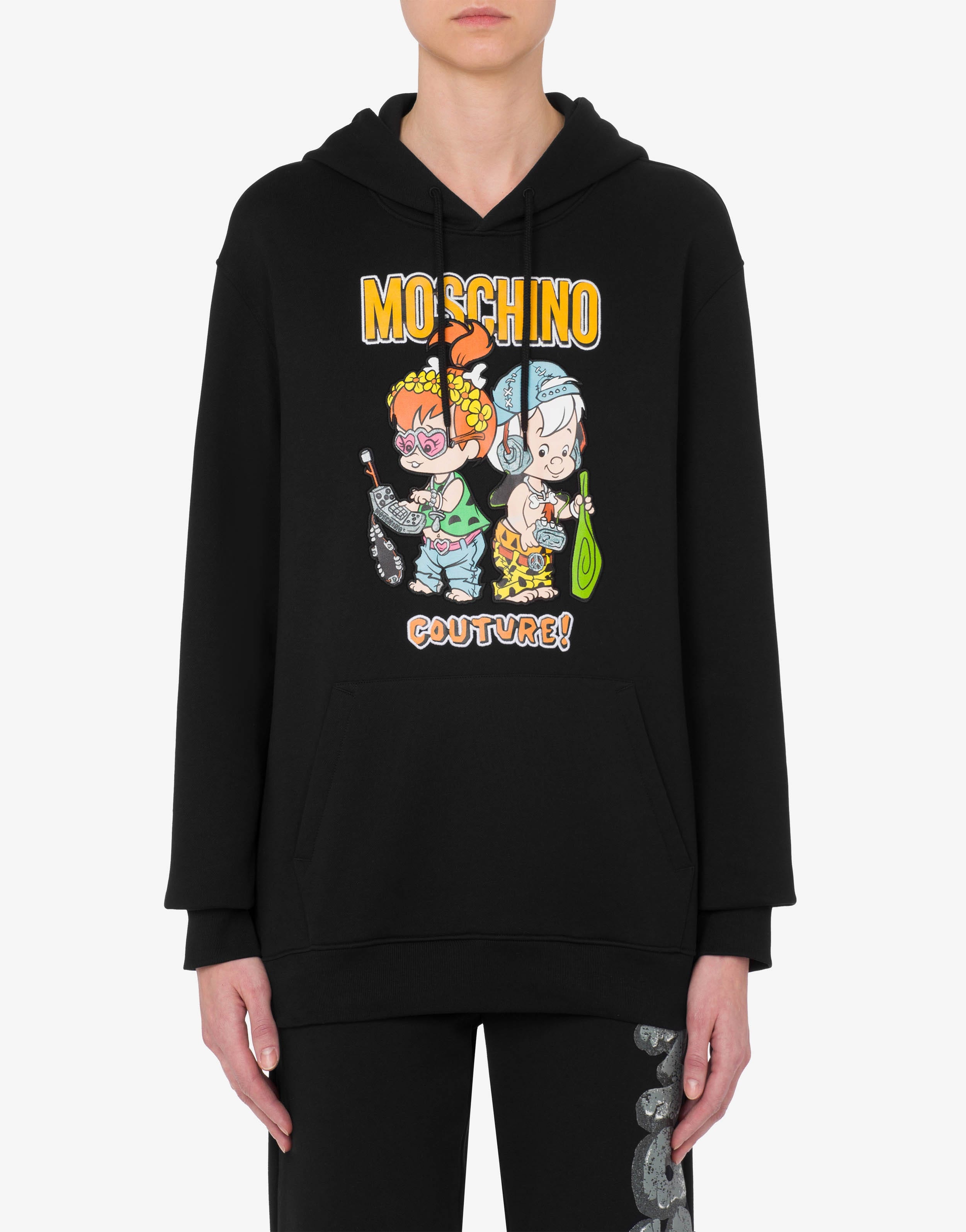 MOSCHINO X THE FLINTSTONES™ HOODED SWEATSHIRT - 2