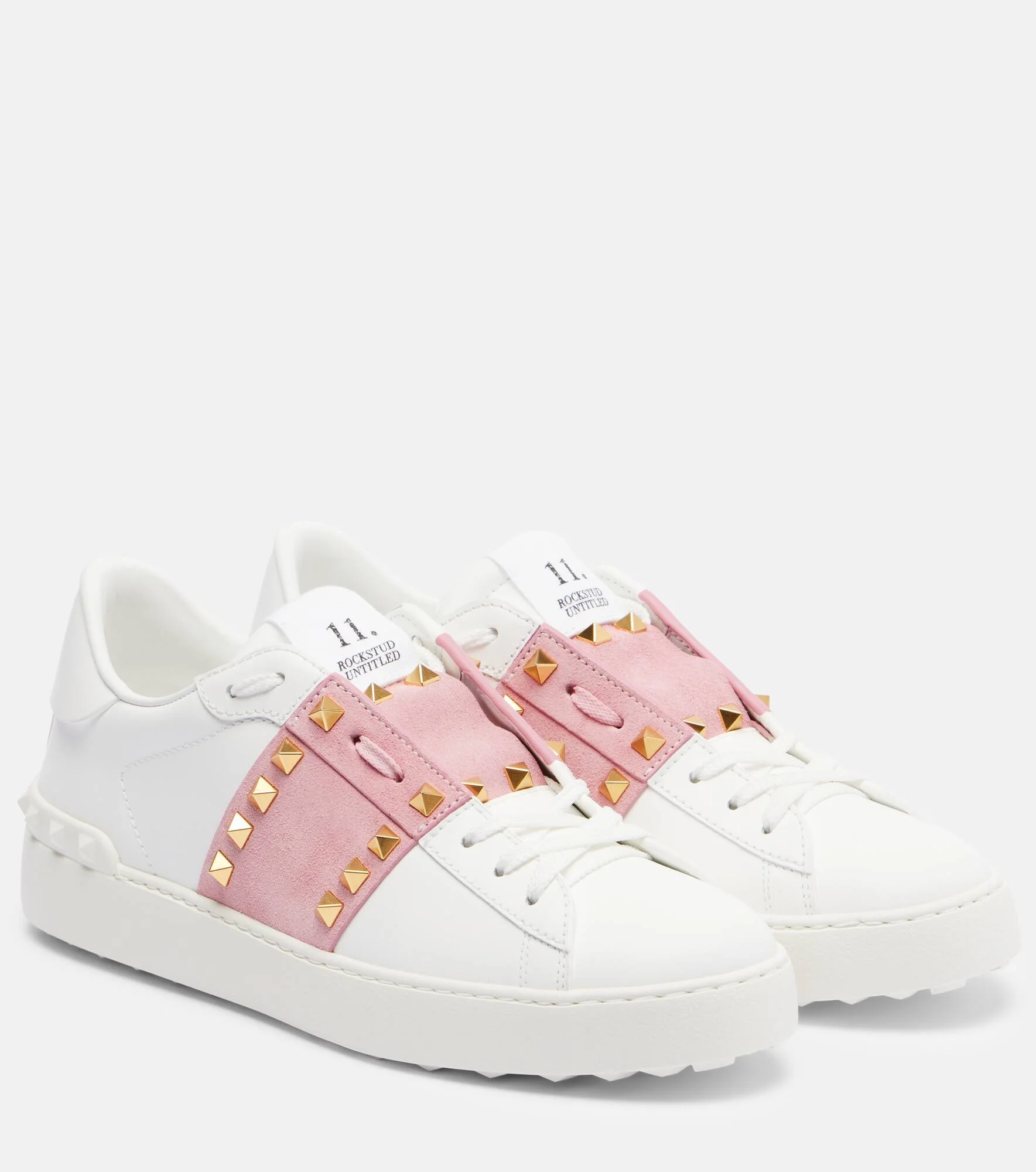 Rockstud Untitled leather sneakers - 1