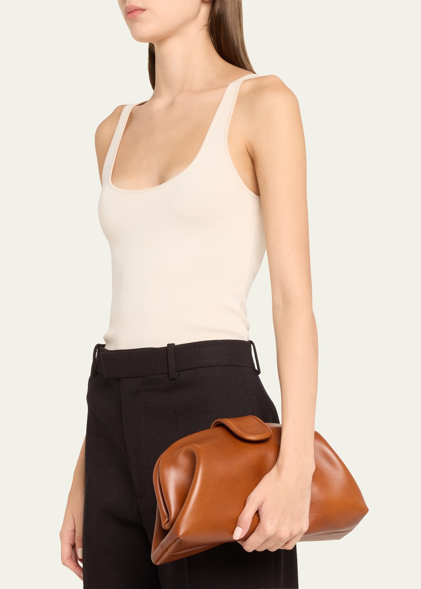Lauren 1980 Teen Clutch Bag with Chain Strap - 2