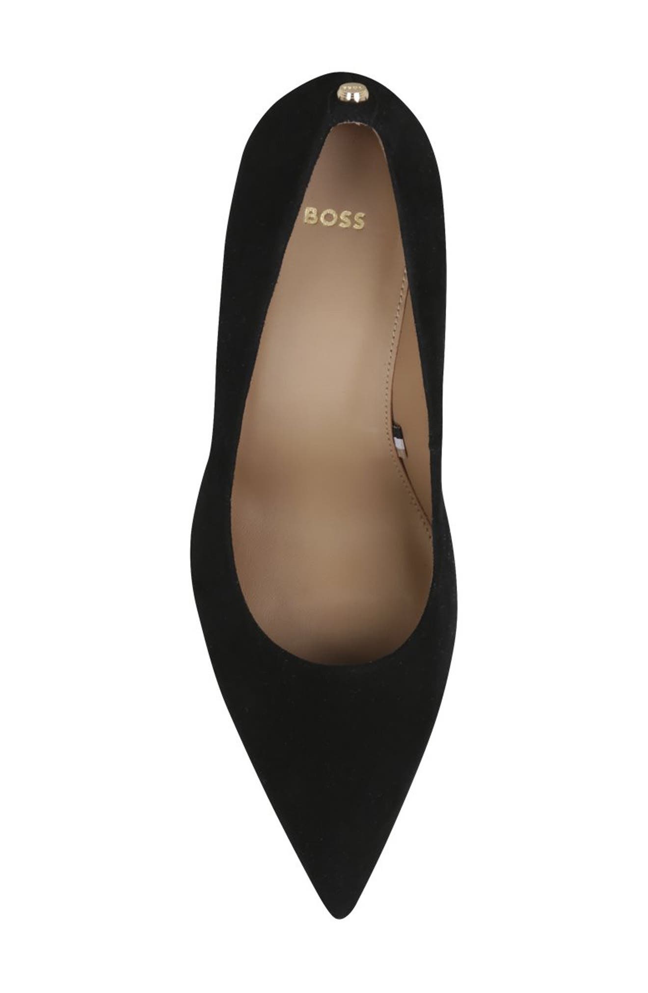 BOSS Janet Pointed Toe Pump in Black at Nordstrom - 5