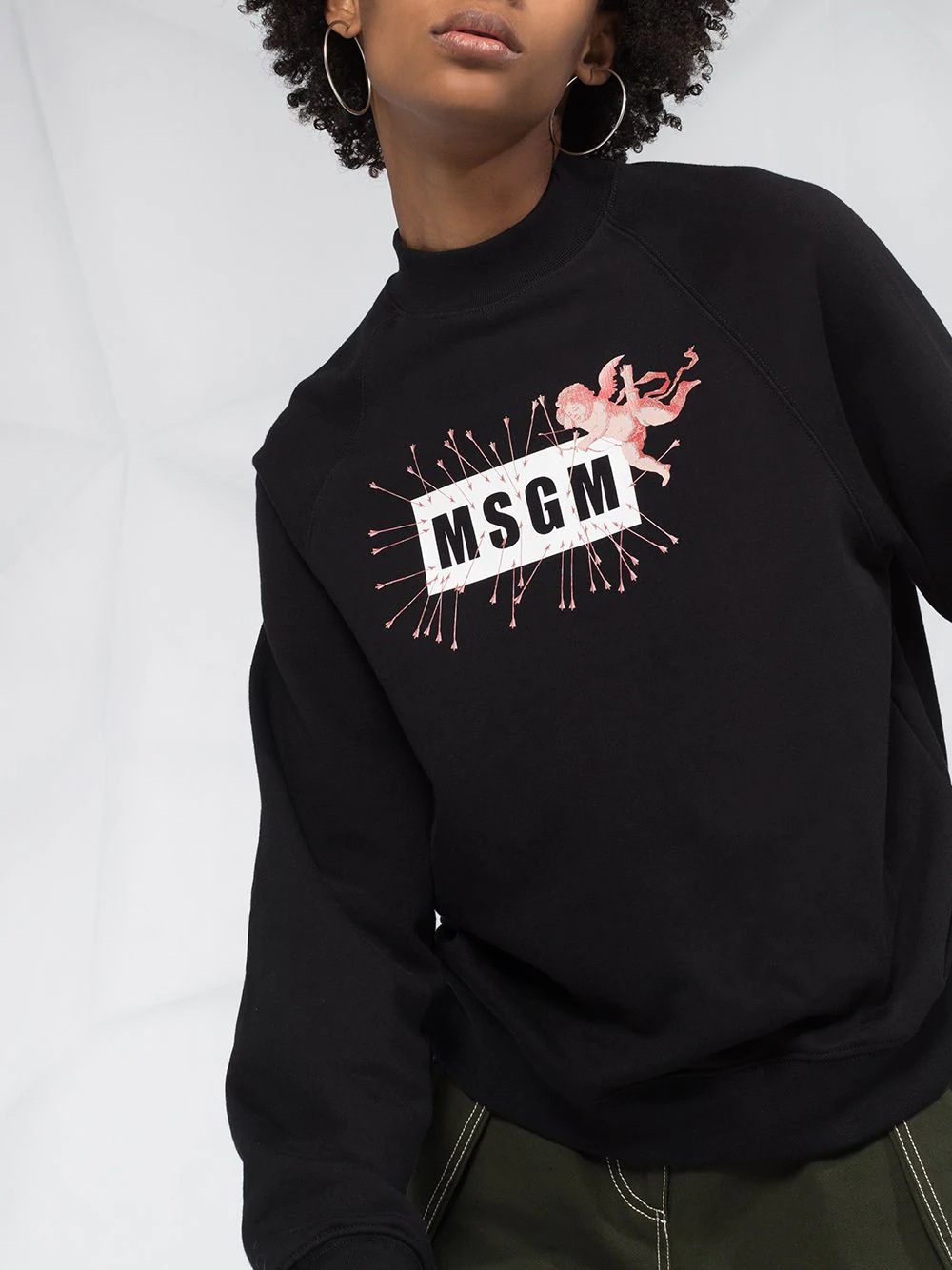 logo-print sweatshirt - 3