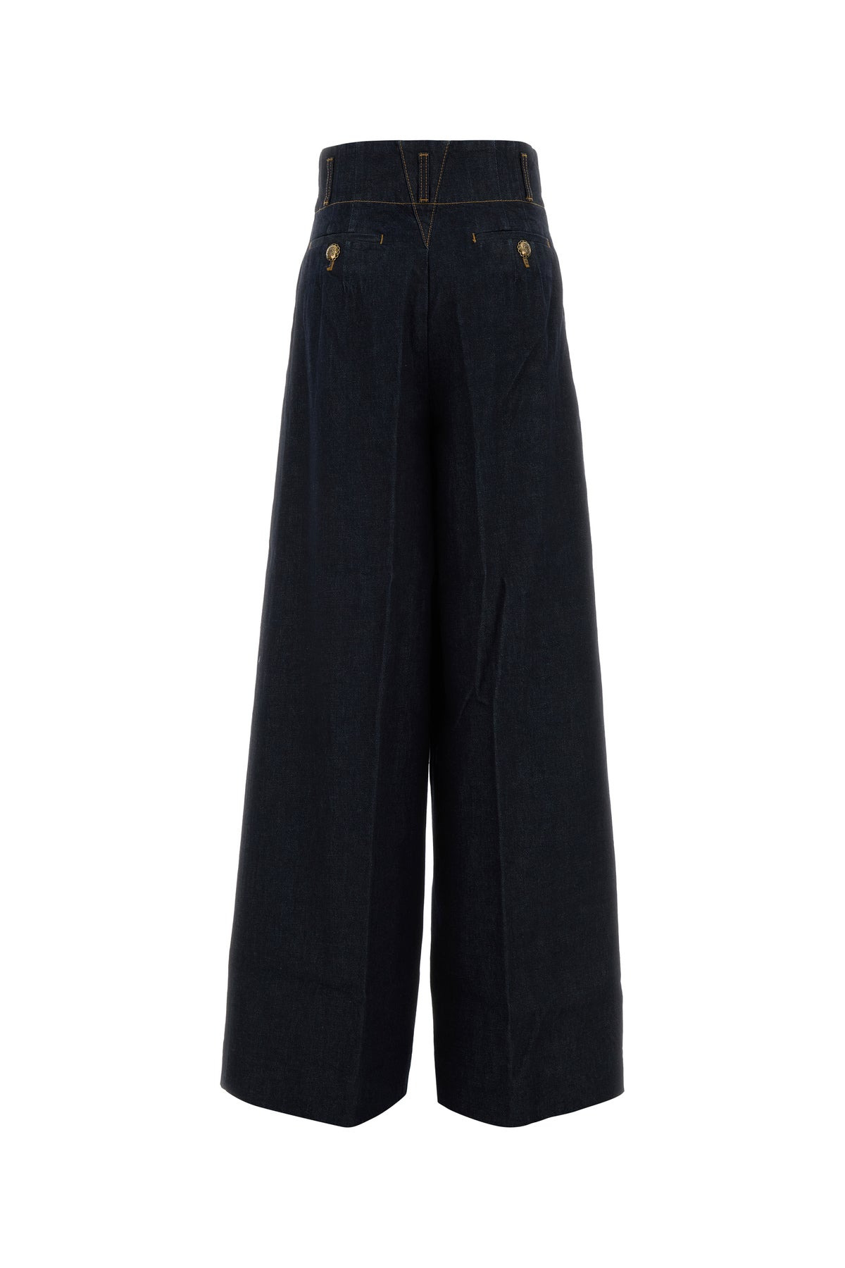 Denim Hypnotic wide-leg jeans - 2