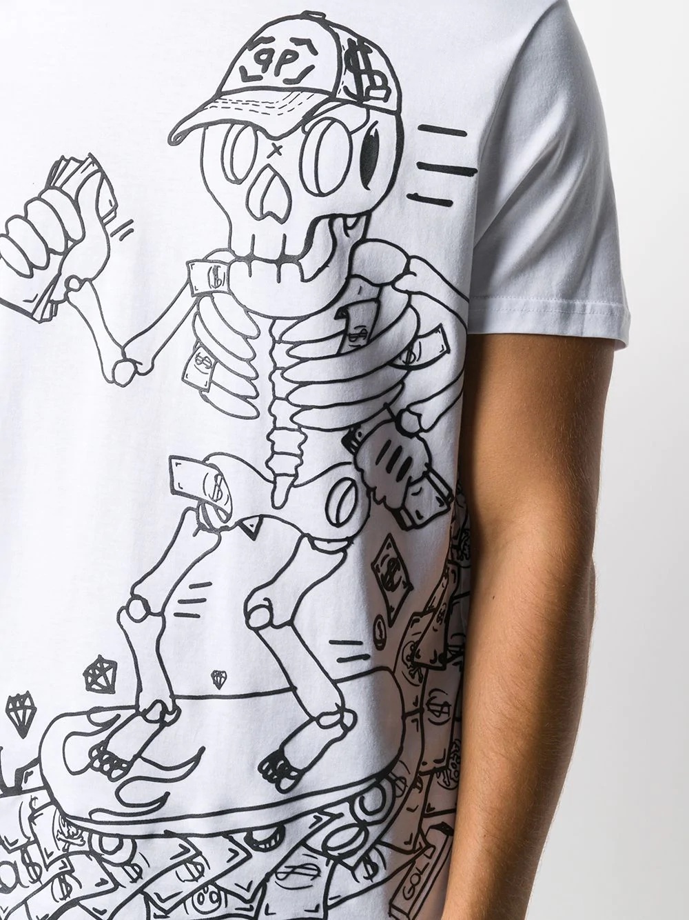 Graffiti-print cotton T-shirt - 5