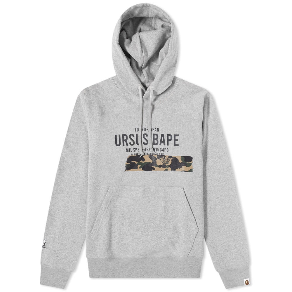 A Bathing Ape Ursus Tape Pullover Hoody - 1