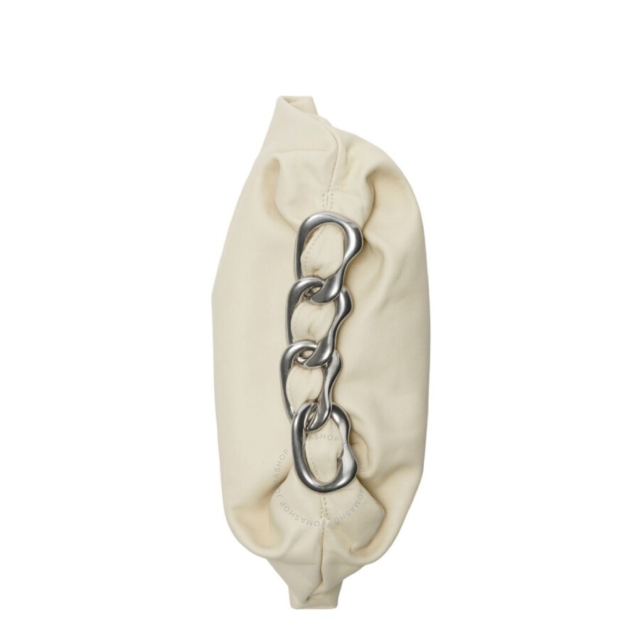 Burberry Mini Swan Leather Bag - Almond - 4