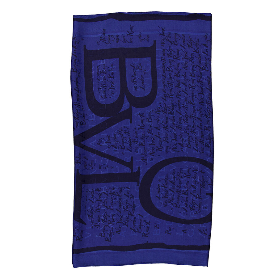 Bvlgari Logomania Lettere Maxi Metropolis Shawl - 3