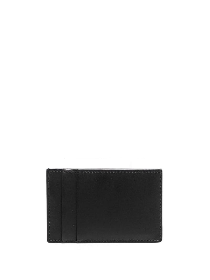 Alexander McQueen logo-print leather cardholder outlook