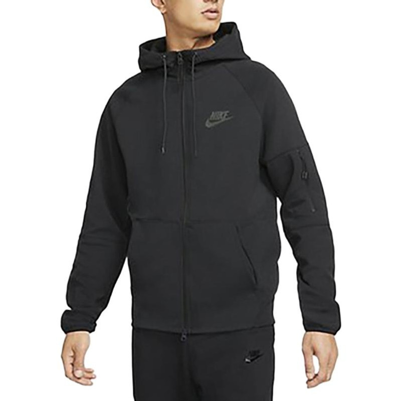 Nike Nike logo hooded zipped jacket 'Black' DR8911-010 outlook