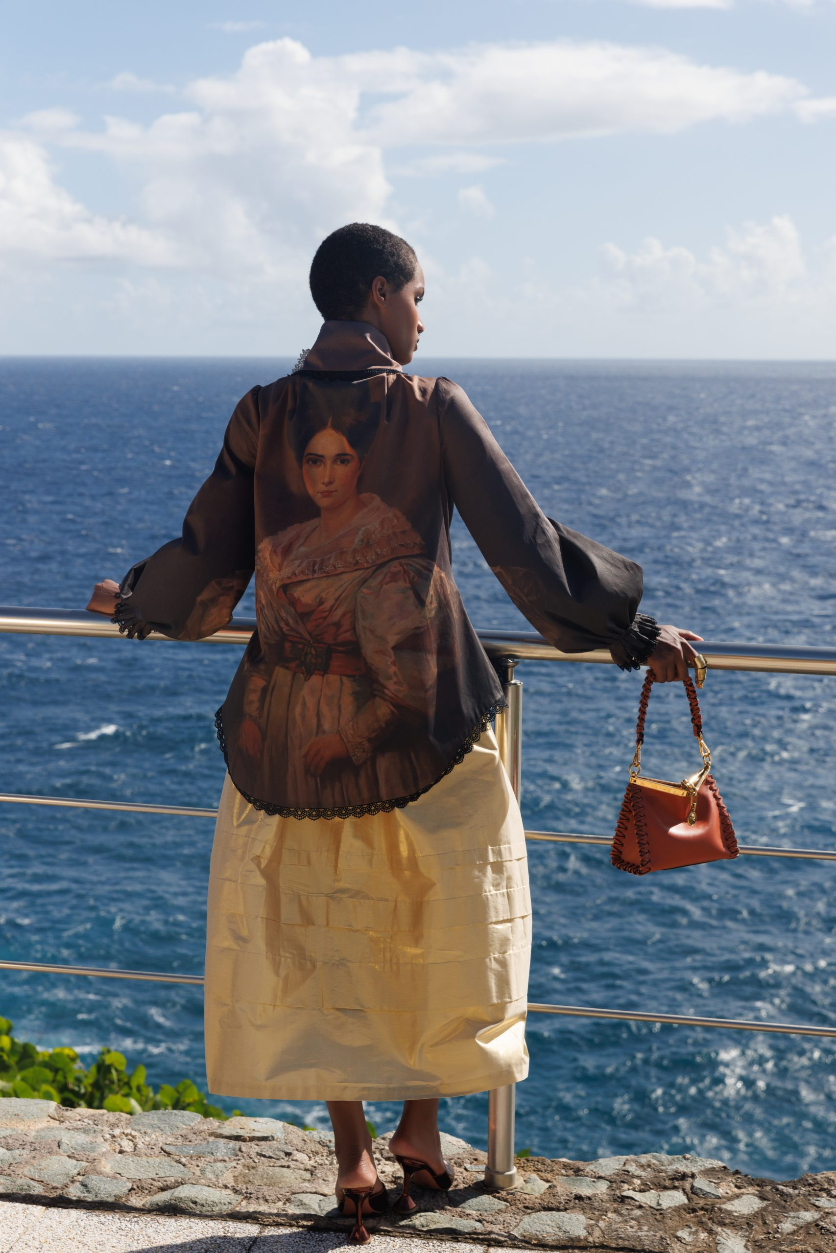 Etro – Vela Mini Con Infilature Rame - 7