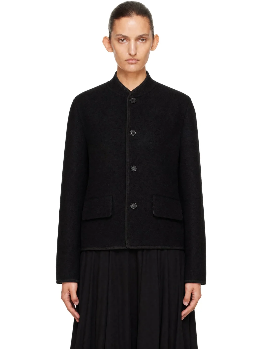 Black Walker Jacket - 1