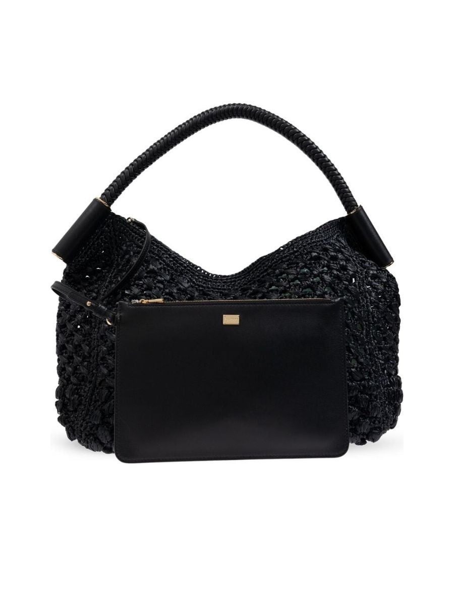 Dolce & Gabbana Interwoven Top Handle Handbag | cosette