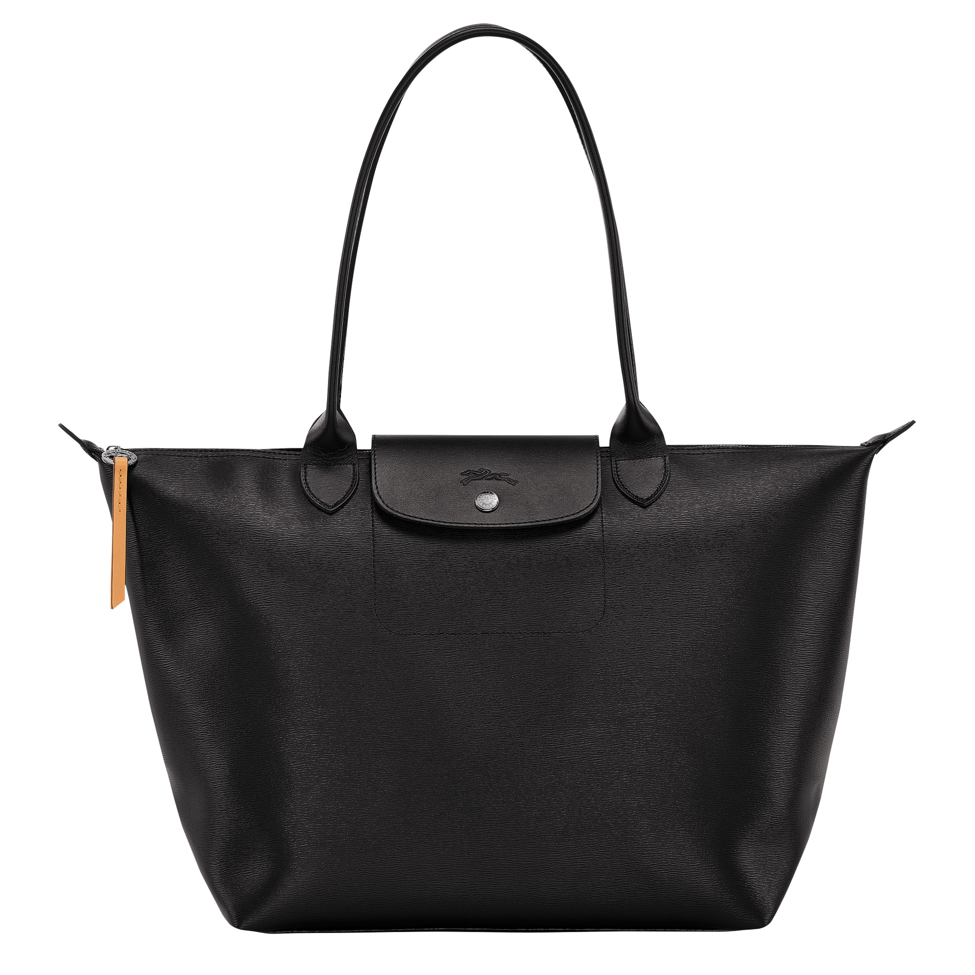 Le Pliage City L Tote bag Black - Canvas - 1