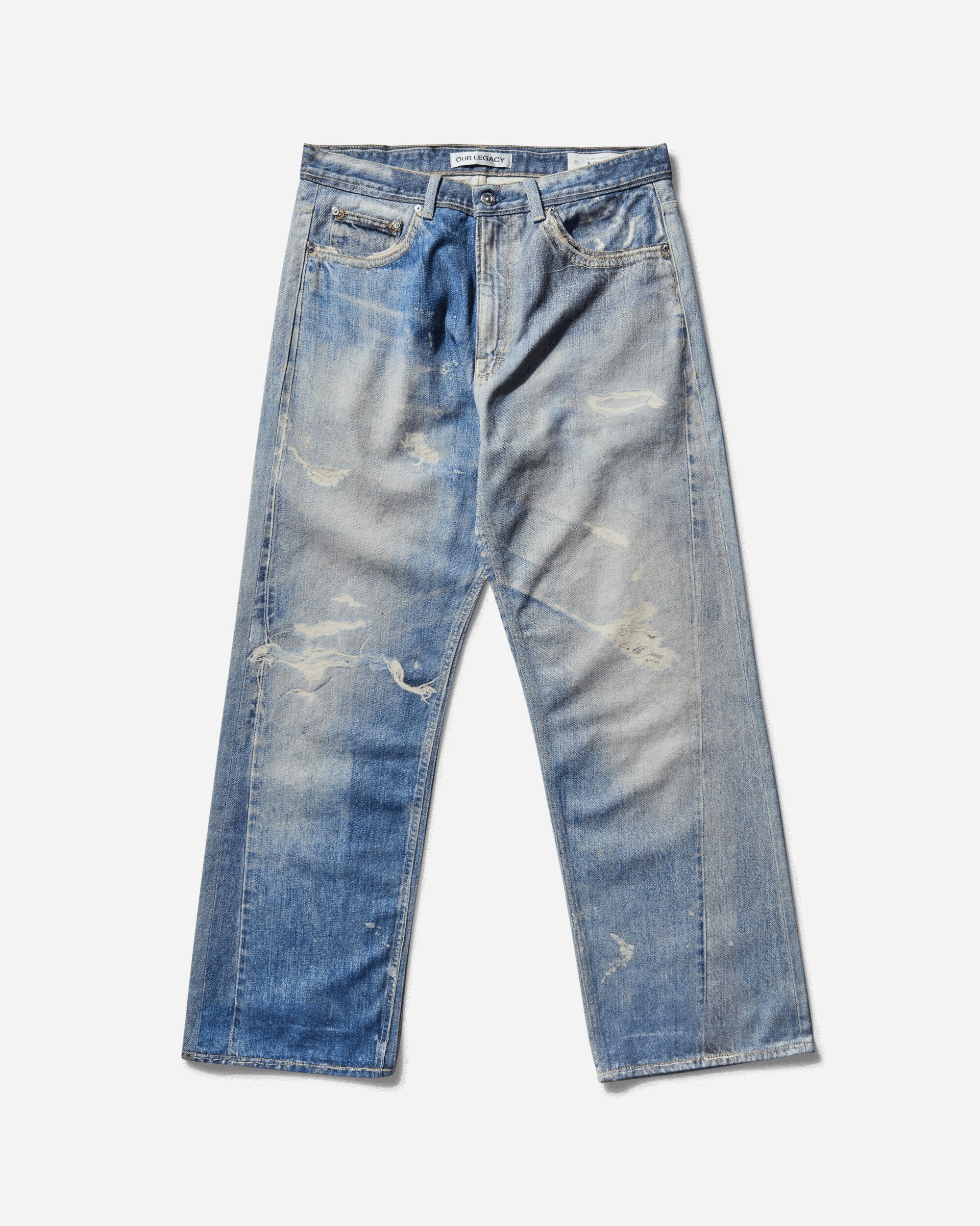 Men's Third Cut Jeans Digital Denim Print - 1