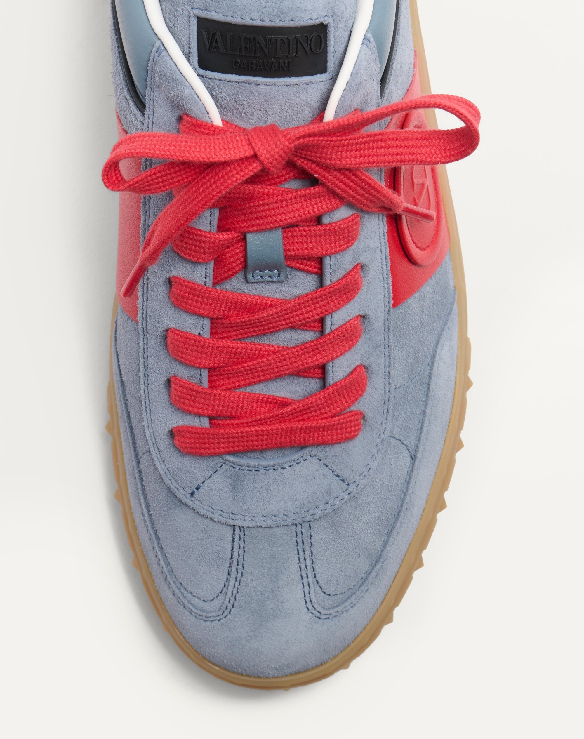 スニーカー VALENTINO Light orange suede Upvillage sneakers Valentino Garavani Light Orange Suede Upvillage Sneakers