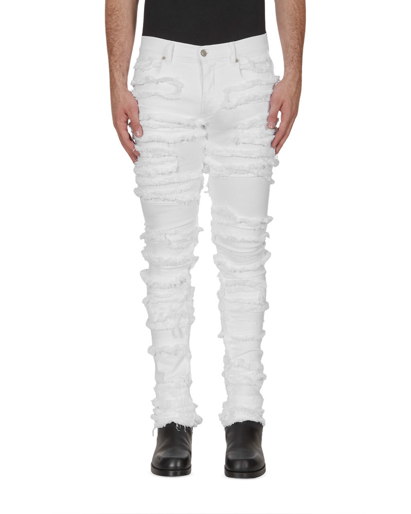 1017 ALYX 9SM TREATED SLICE SKINNY JEANS outlook