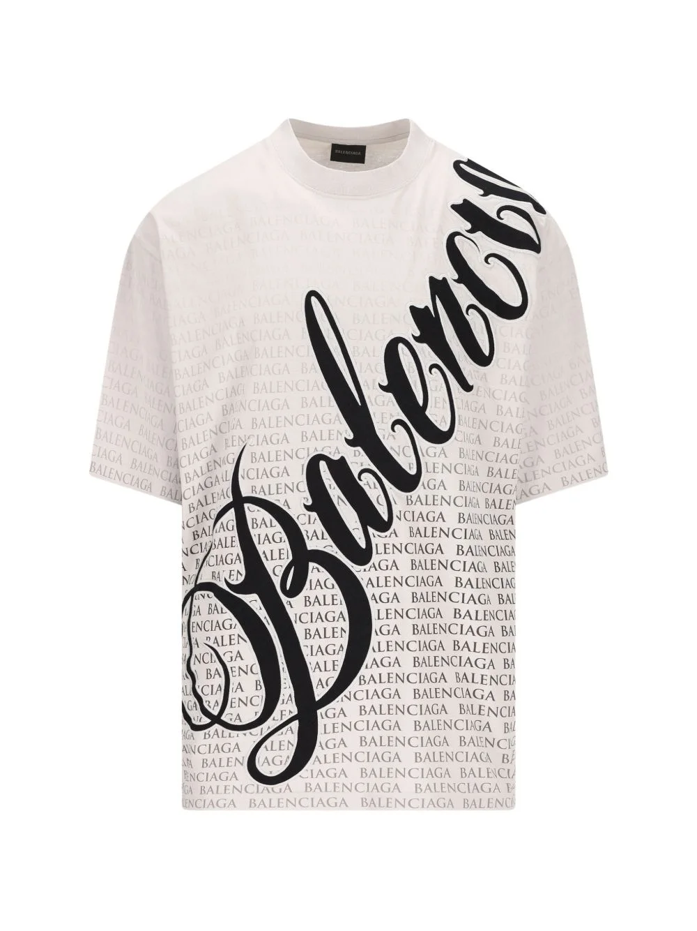 logo-lettering T-shirt - 1