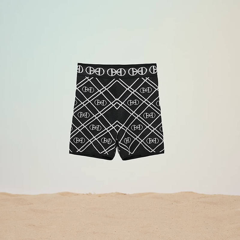 "H Rond" bike shorts 5