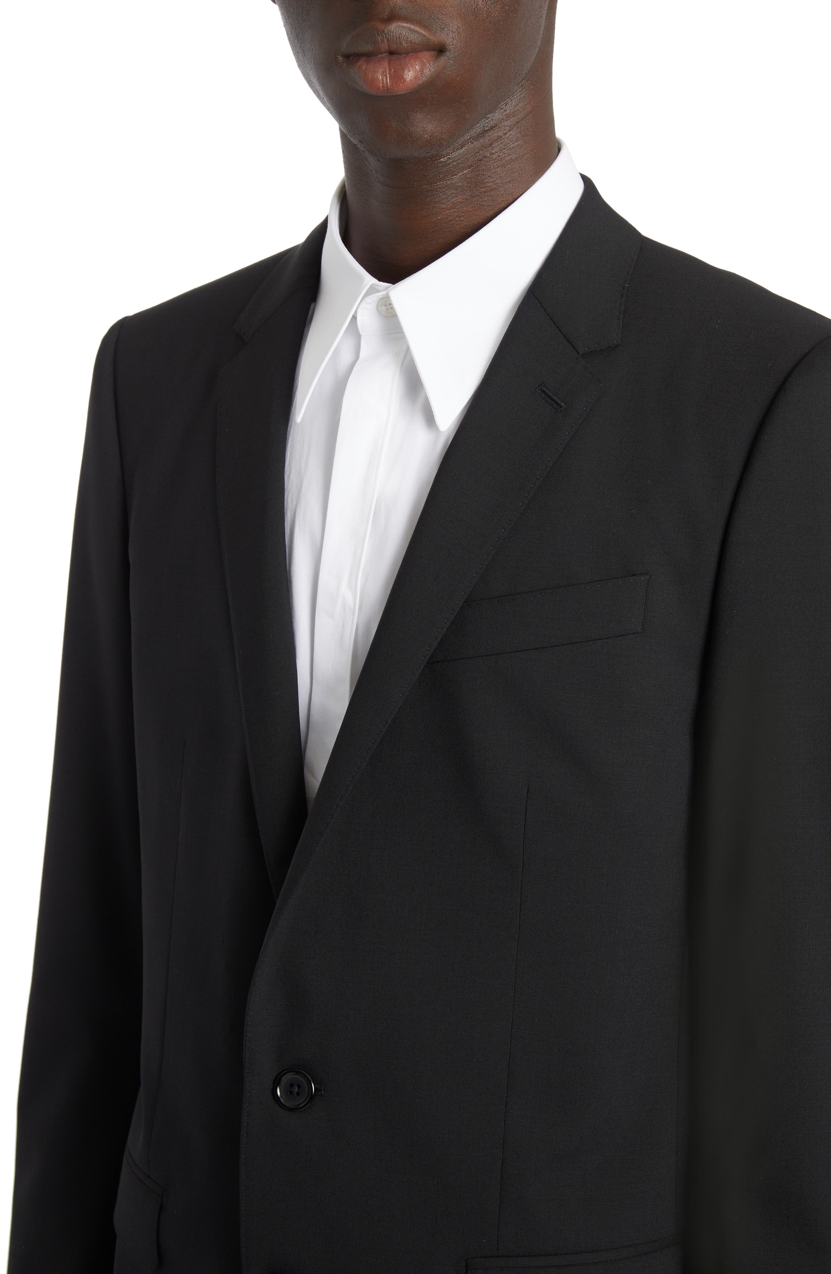 Martini Fit Stretch Wool Suit - 5