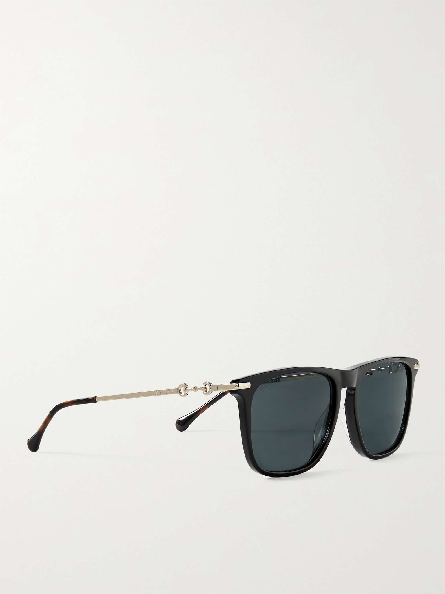 D-Frame Acetate and Gold-Tone Sunglasses - 3