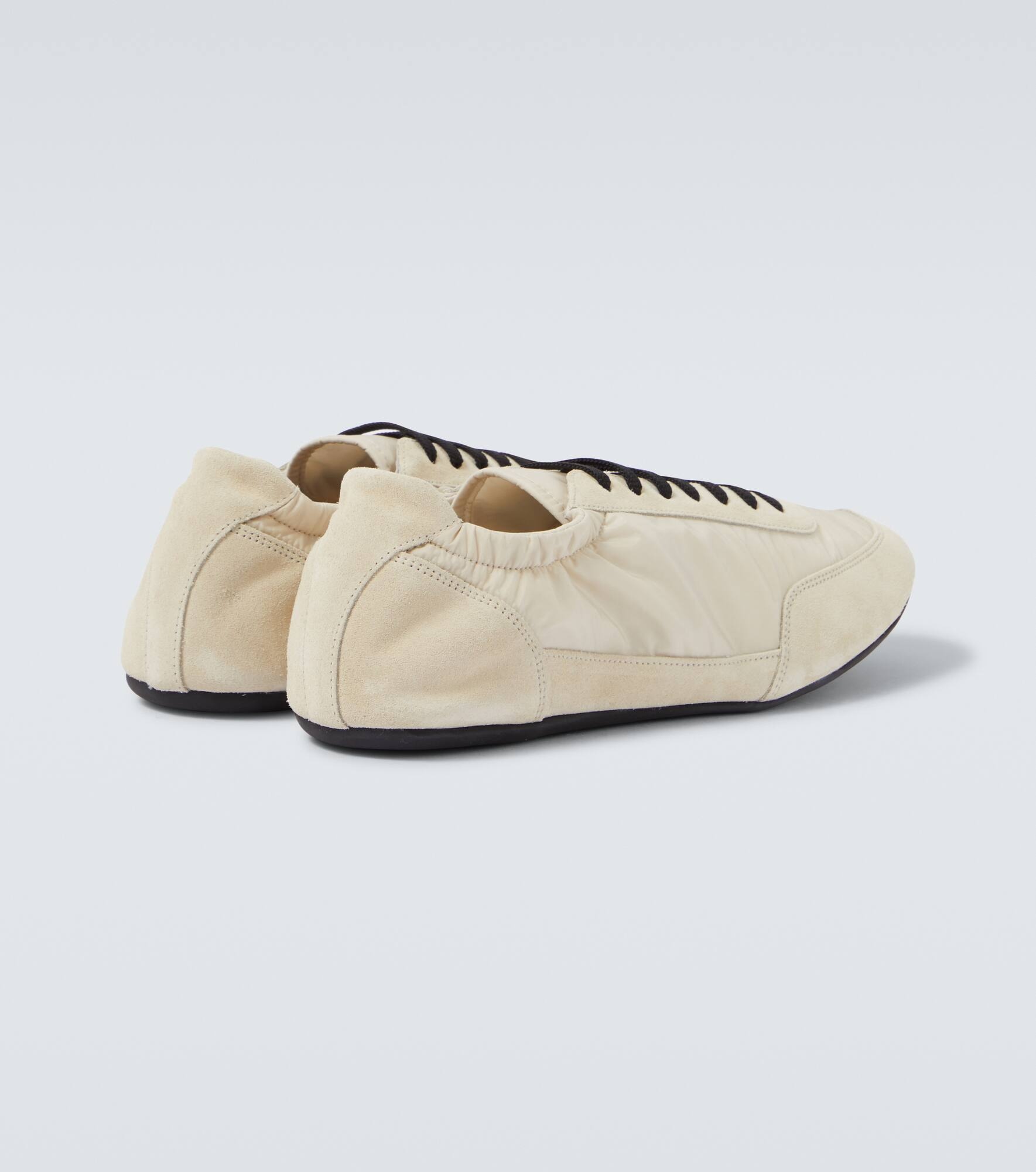 Collapse Re-Nylon and suede sneakers - 6
