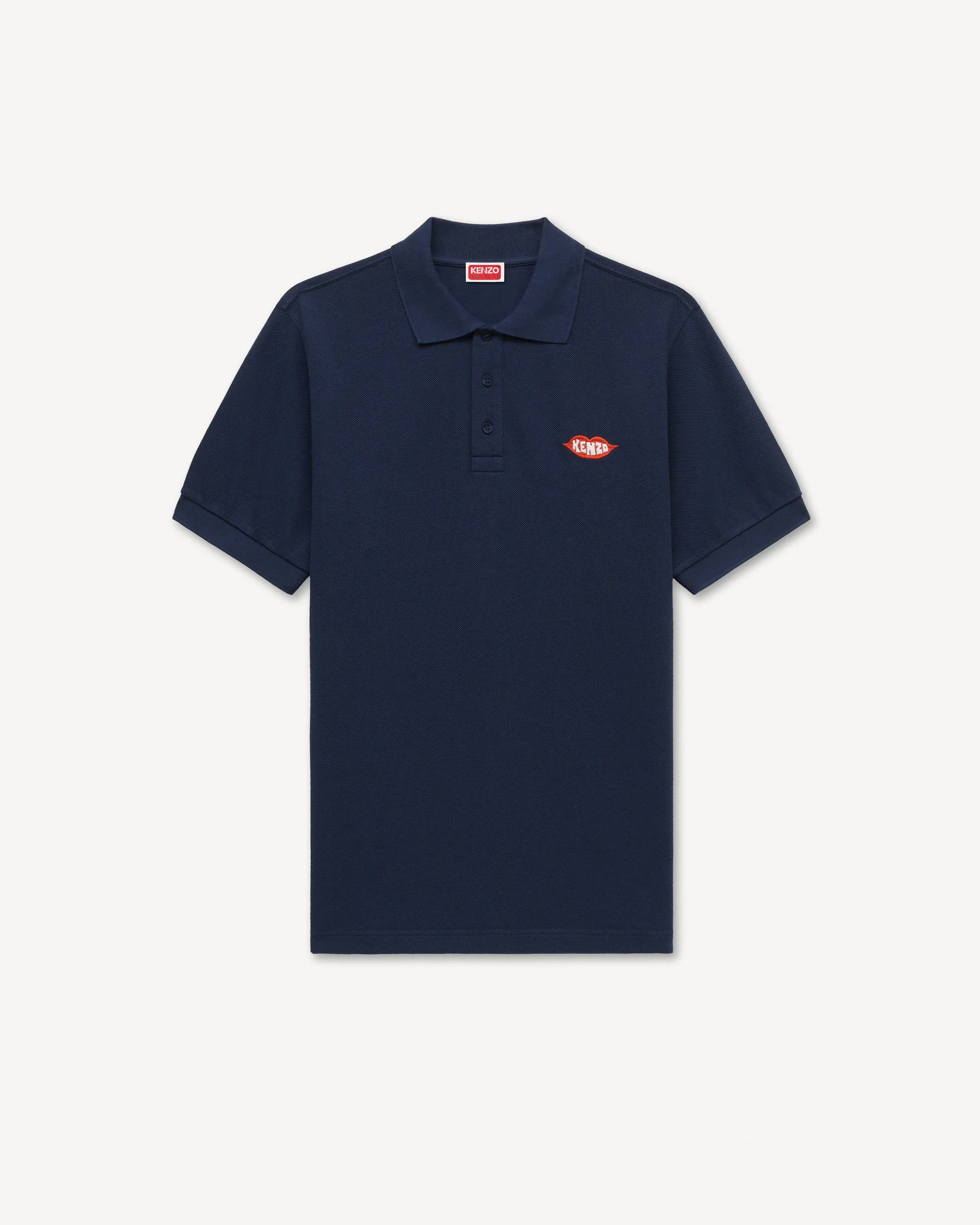 'KENZO Loves' slim polo in cotton - 1
