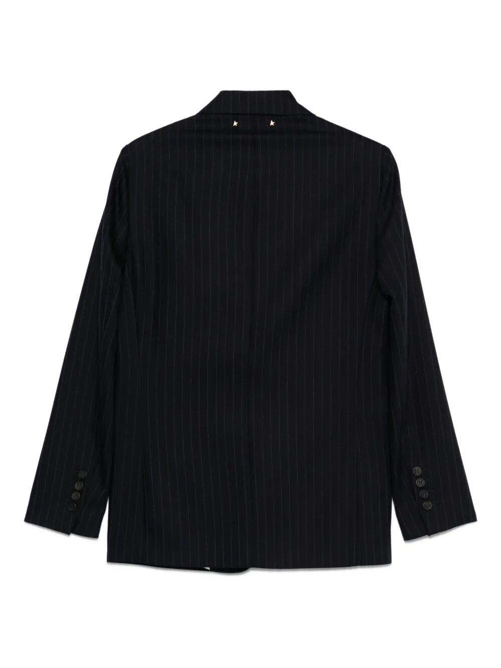 Golden Goose Women "Journey W`S" Single Breast Over Jacket Pinstripe - 5