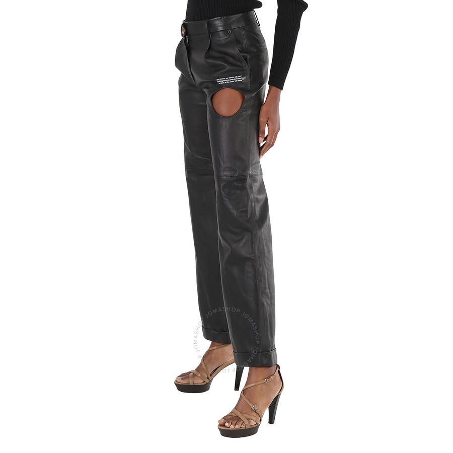 Off-White Meteor Straight-Leg Trousers in Black - 5