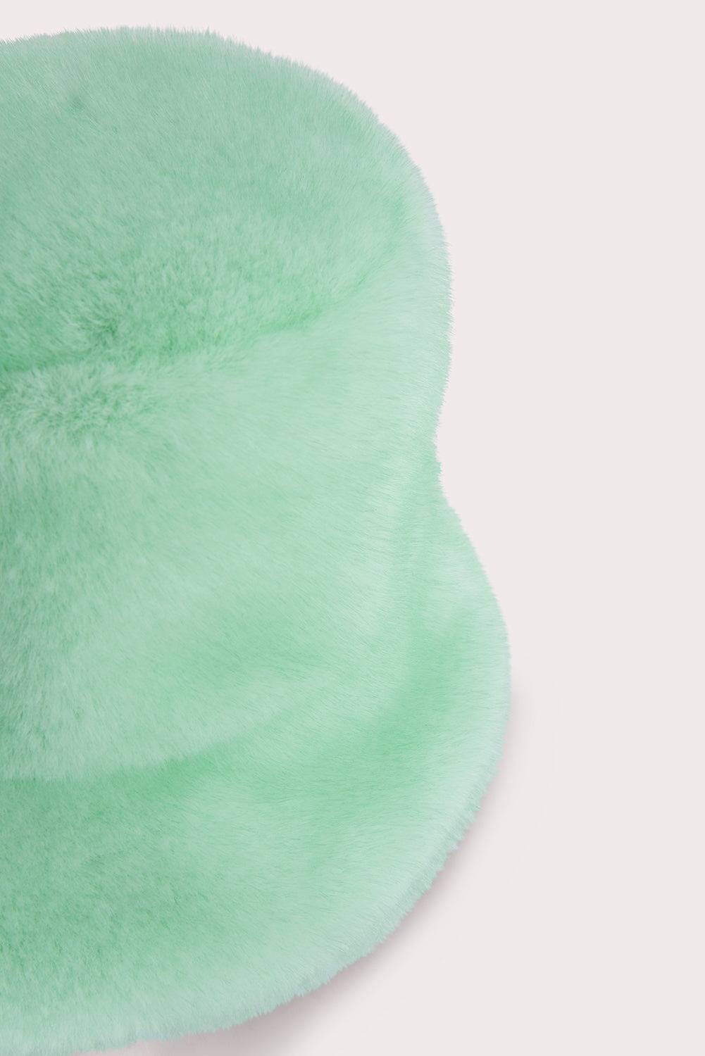 FLETCHER BUCKET HAT MINT FAUX FUR - 3
