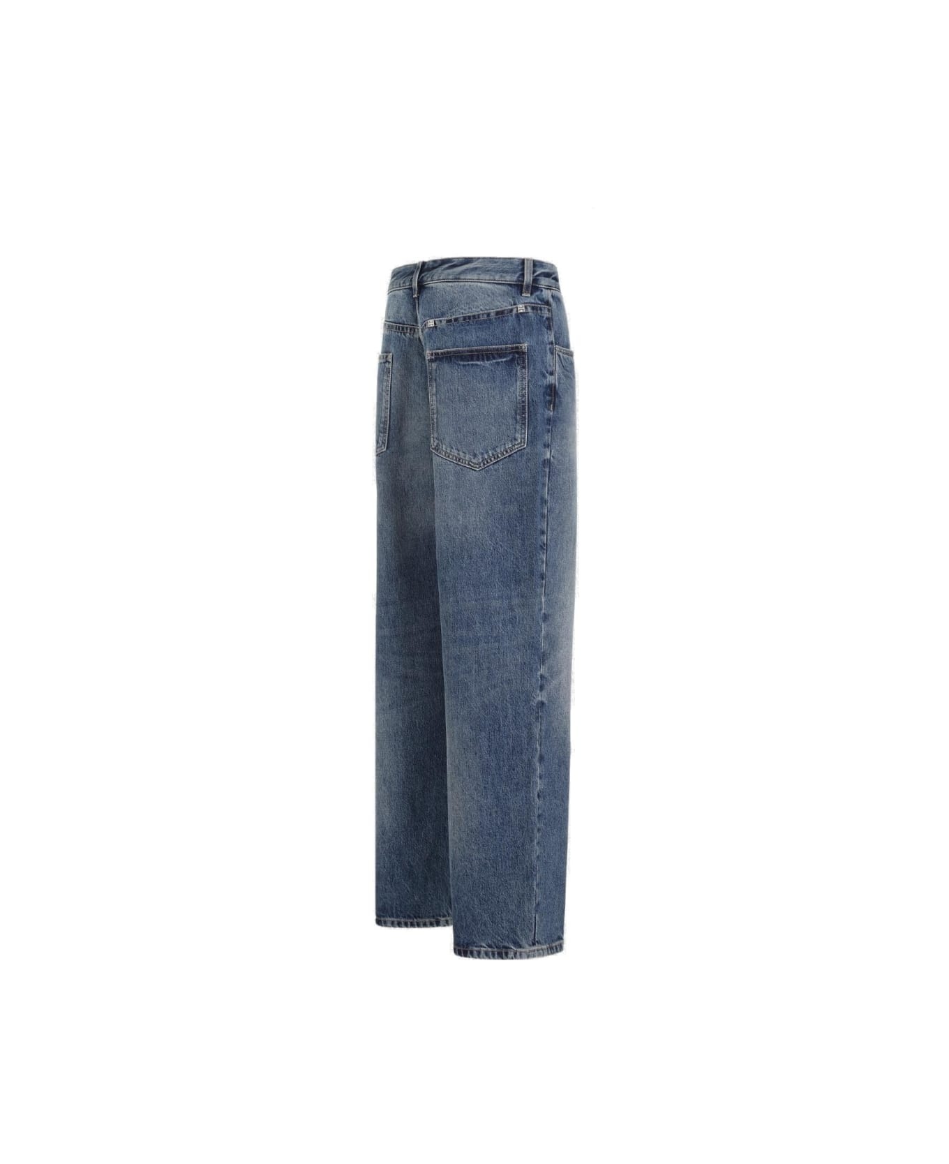 Logo Plaque Straight-leg Jeans - 3