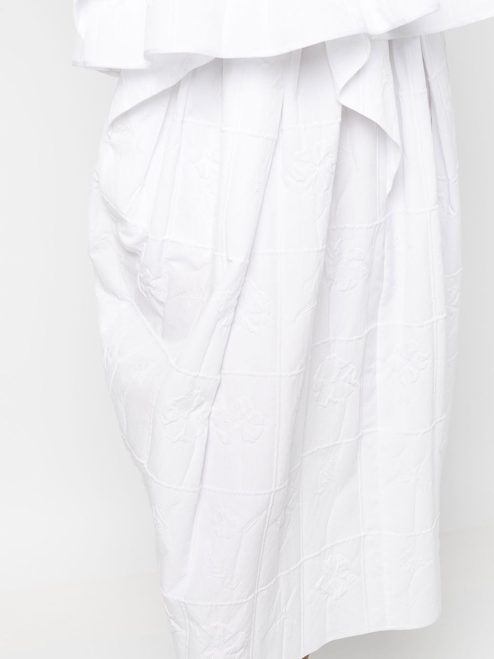 Dalita asymmetric midi skirt - 5