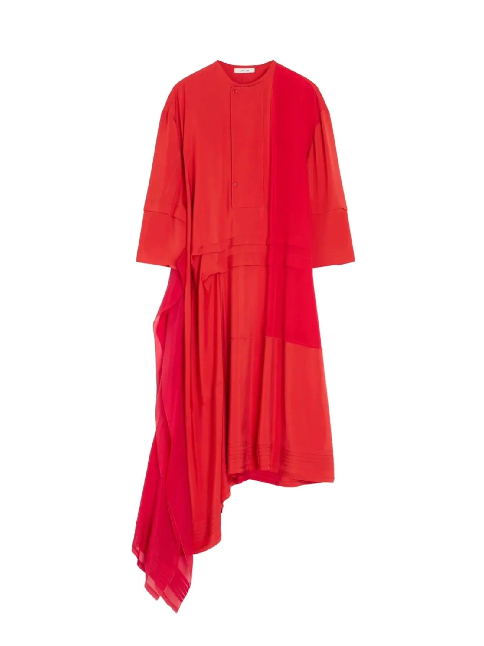 Lemaire Women Silk Blouse Dress With Pleates - 1