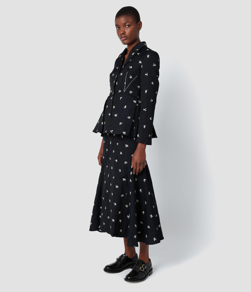 Erdem SINGLE BREASTED BLAZER WITH PEPLUM HEM outlook