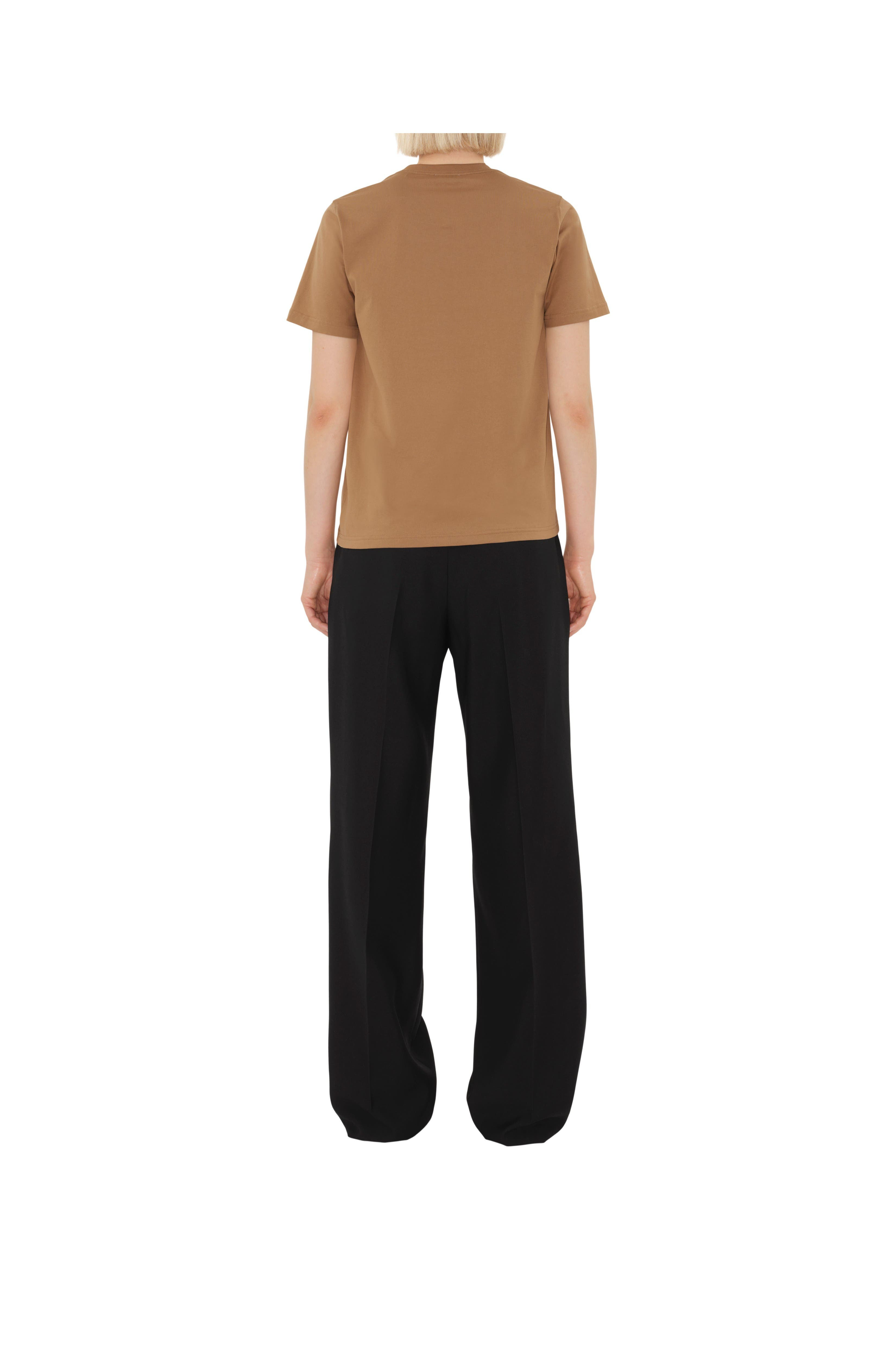 burberry Logo Cotton T-shirt in Camel at Nordstrom - 4