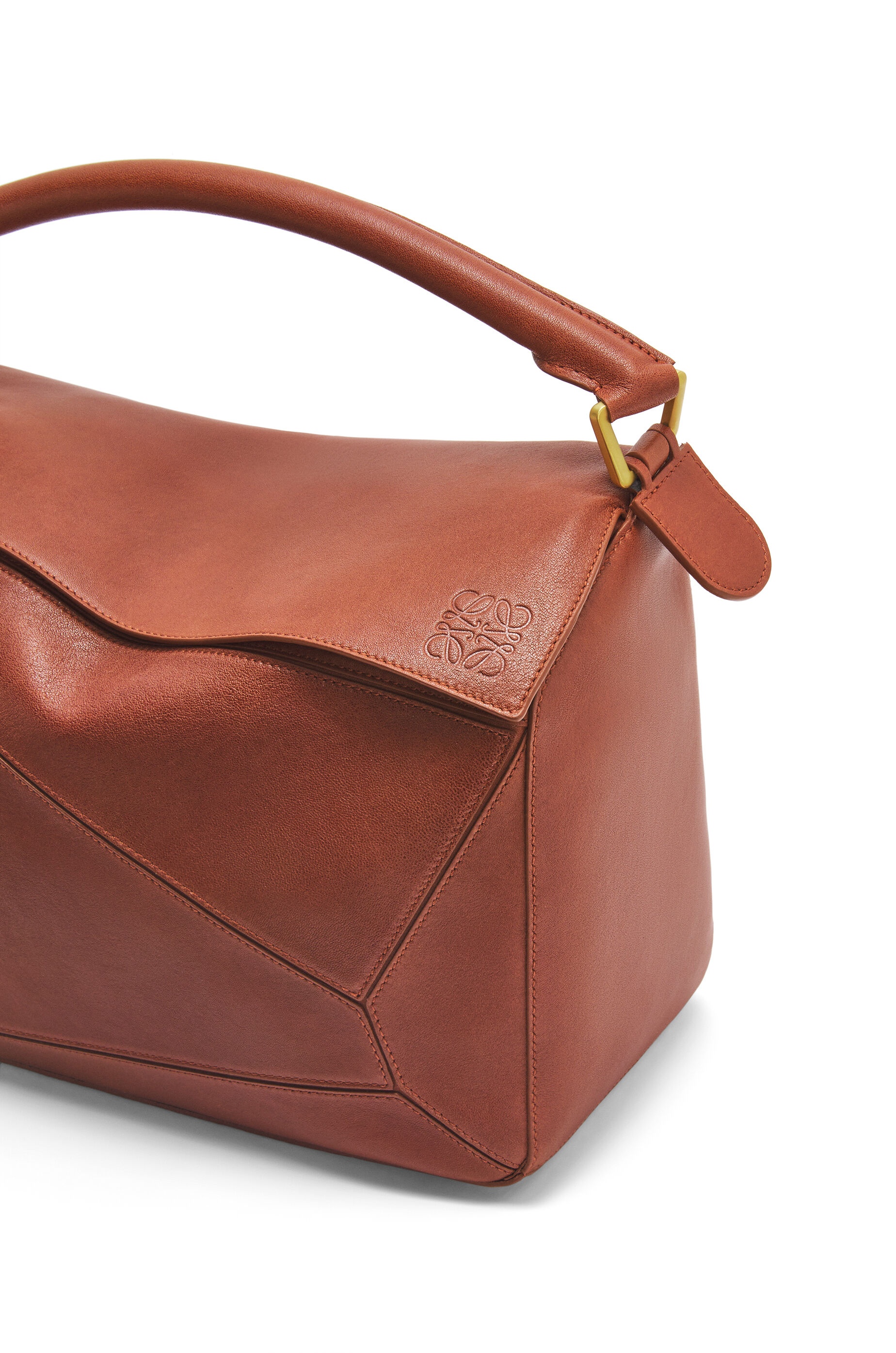 Loewe Large Puzzle Bag In Vintage Nappa in Brown for Men