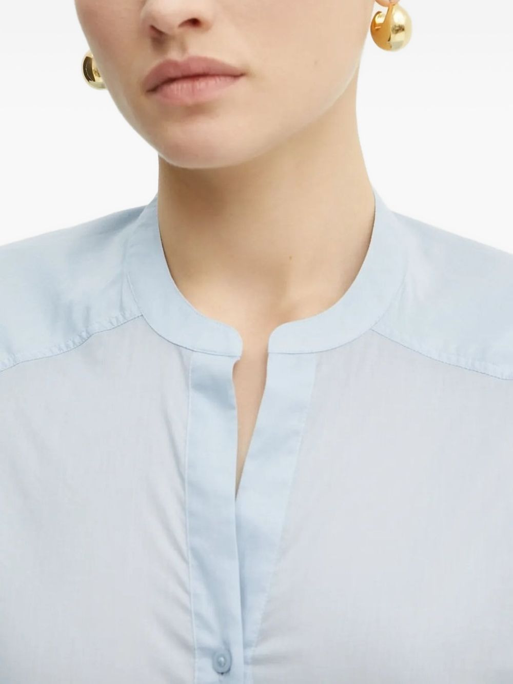 balloon-sleeve shirt - 3