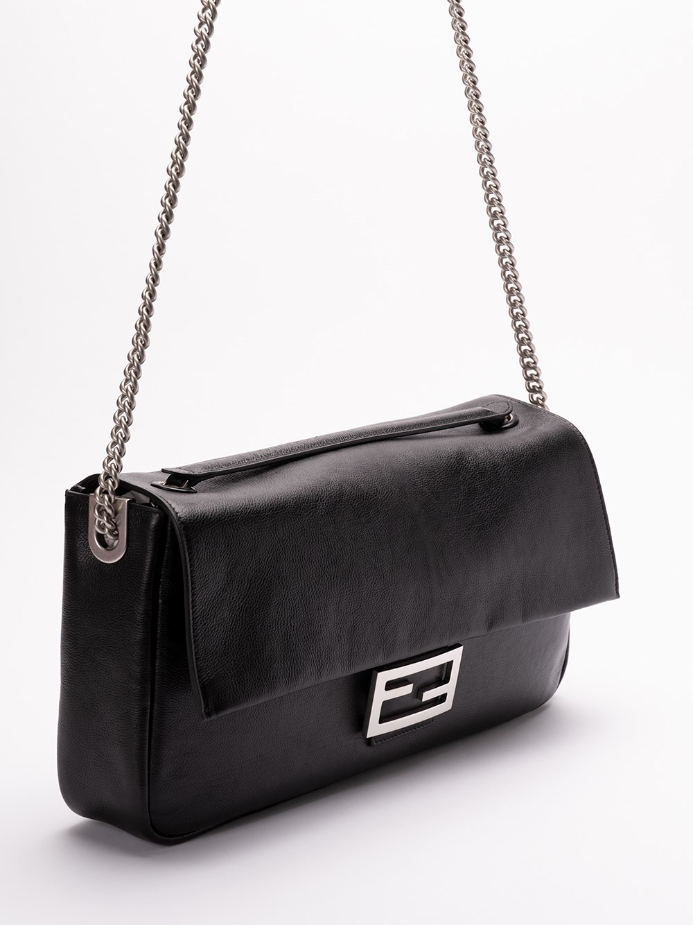 `Baguette` Chain Flap Bag - 3