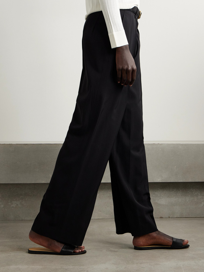 The Row Signum Leather Slides outlook